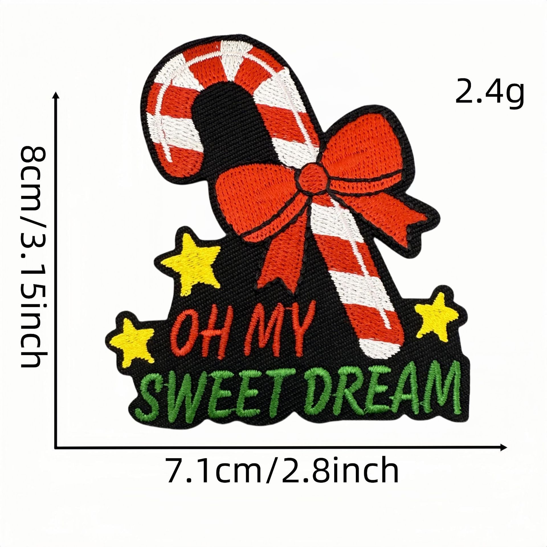 Wholesale  Embroidered Patch with Adhesive Embroidery